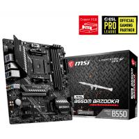 MSI MAG B550M BAZOOKA DDR4 M2 PCIe NVME HDMI DP PCIe 16X v4.0 AM4 mATX