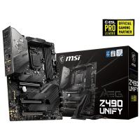 MSI MEG Z490 UNIFY DDR4 SATA3 M2 PCIe NVME PCIe 16X v3.0 1200p ATX