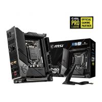 MSI MEG Z490I UNIFY WI-FI DDR4 SATA3 M2 PCIE NVME HDMI-DP 16X PCIe v3.0 1200p mITX