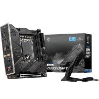 MSI MEG Z690I UNIFY WIFI DDR5 M2 NVME PCIE 16X v5.0 1700p mITX
