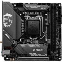 MSI MPG B560I GAMING EDGE WIFI DDR4 M2 PCIE NVME HDMI-DP PCIe 16X v4.0 1200p mITX
