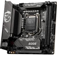 MSI MPG B560I GAMING EDGE WIFI DDR4 M2 PCIE NVME HDMI-DP PCIe 16X v4.0 1200p mITX