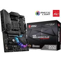MSI MPG B550 GAMING PLUS DDR4 SATA3 M2 PCIE NVME HDMI DP PCIe 16X v4.0 AM4 ATX