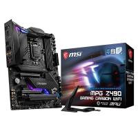 MSI MPG Z490 GAMING CARBON WIFI DDR4 SATA3 M2 PCIe NVME HDMI DP PCIe 16X v3.0 1200p ATX