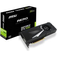 MSI Nvidia 8GB GTX1080 AERO 8G OC GDDR5X 256 Bit HDMI DVI 3xDP