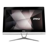 MSI PRO 20EXTS 8GL-012XTR CELERON N4000 1,1 GHZ 4GB 1TB Tümleşik VGA 19.5 Dokunmatik Dos Cam Siyah