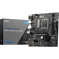 MSI PRO B660M-B DDR4 HDMI PCIE 16X v4.0 1700p mATX