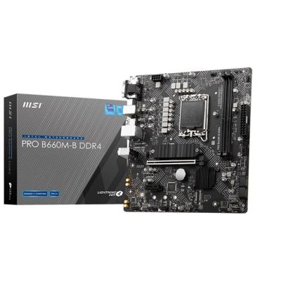 MSI Pro B660M-B D4 1700P Vga Hdmi