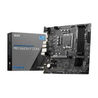 MSI PRO B660M-P DDR4 3200MHZ 1XVGA 1XHDMI 1XDP 1XM.2 USB 3.2 MATX 1700P