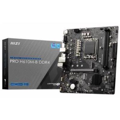 MSI PRO H610M-B DDR4 3200(OC) M.2 mATX 1700p