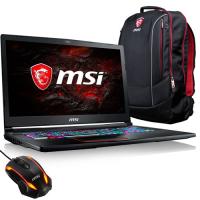 MSI Raider GE73 7RD-013XTR i7 7700HQ 2,80 GHz 16GB 1TB + 256GB SSD 17.3 Full HD 4 GB GTX1050TI Dos Cam Blt Çanta Yok
