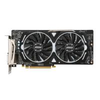 MSI RX 580 ARMOR 8G OC 256Bit 2XDP/2XHDMI/DVI