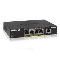NETGEAR 5 Port (4 PoE) PROSAFE GS305P-100PES 10/100/1000 Gigabit Tak Çalıştır Switch (55W)