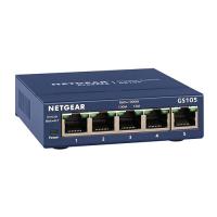 NETGEAR 5 Port GS105GE 10/100/1000 Gigabit Tak Çalıştır Switch