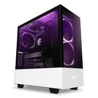 NZXT H510 ELITE RGB Tempered Glass USB 3.1 Beyaz Mid Tower Kasa