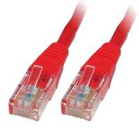 ODS 0.5m CAT6 Utp LSZH Saf Bakır Kırmızı Patch Kablo