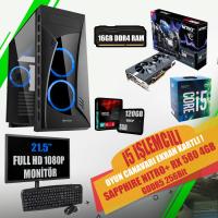 OYUN BİLGİSAYARI Intel i5 6500 120GB SSD (MONİTÖR-KLAVYE-MOUSE DAHİL)