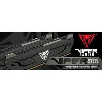 PATRIOT 16GB (2X 8GB) DDR4 3200MHZ DUAL KIT PC RAM VIPER STEEL PVS416G320C6K