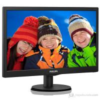 PHILIPS 19,5 203V5LSB26/62 5Ms Analog Led Monitör Parlak Siyah