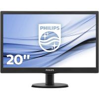 PHILIPS 19.5" LED 203V5LSB26/10 5ms 60Hz 1600x900 Monitör Siyah Vesa