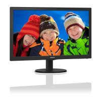 Philips 23.6" 243V5QHSBA/01 8ms FHD Vga Dvi Hdmi