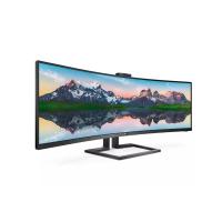 PHILIPS 49" VA 499P9H-00 5MS 70Hz HDMI-DP (5120 X 1440) KAVİSLİ Monitör Web Kameralı