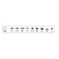 PHILIPS 49" VA 499P9H-00 5MS 70Hz HDMI-DP (5120 X 1440) KAVİSLİ Monitör Web Kameralı