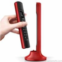 PHILIPS M3301-RED Dect Işıklı Ekran Caller ID 50 Rehber Hafızalı Telefon