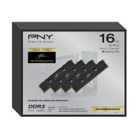 PNY 16GB (4X4GB) 1866MHZ SOĞUTUCULU KUTULU RAM