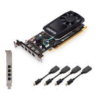 Pny Quadro P620 2GB GDDR5 128B 4mDp(mDP to DP)