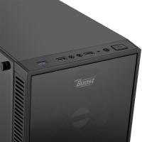 PowerBOOST POWERSIZ VK-G1007R GAMING MID-TOWER KASA SİYAH
