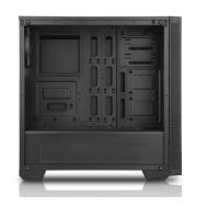 PowerBOOST POWERSIZ VK-G1007R GAMING MID-TOWER KASA SİYAH