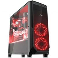 PowerBOOST mid Tower Powersiz Gaming VK-G1002S ATX PC Kasası Pencereli Siyah
