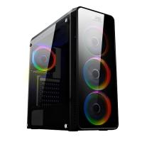 PowerBOOST POWERSIZ VK-G3904S GAMING MID-TOWER KASA SİYAH
