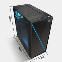 PowerBOOST POWERSIZ X-52 GAMING MID-TOWER KASA SİYAH