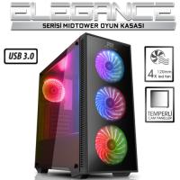 PowerBoost VK-G1007RGB Mid Tower Kasa PSU YOK
