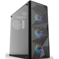 POWERBOOST POWERSIZ VK-G3090C 4X RGB FANLI GAMING MID-TOWER KASA SİYAH