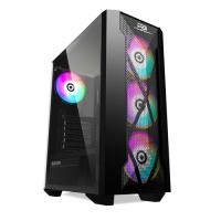 POWERBOOST VK-P1900B Tempered Glass Mesh Panel 500W GAMING KASA
