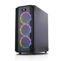POWERBOOST 650W 80+ X58RGB-650W 6X ARGB FANLI GAMING MID-TOWER KASA