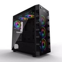 POWERBOOST 650w 80+ X59RGB 6X-ARGB Fanlı Gaming Mid Tower PC Kasası