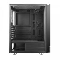 POWERBOOST 500W VK-P3301B 4X LED FANLI GAMING MID-TOWER KASA SİYAH
