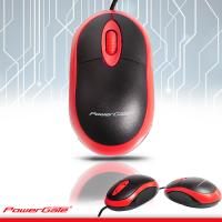 POWERGATE USB E190-K Optic Kırmızı/Siyah Mouse