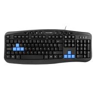 PowerGate KB-X5 Q Multimedya Klavye USB Siyah