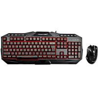 PowerGate KM-A7 Işıklı Klavye Mouse Set USB