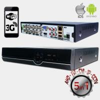 POWERGATE 4in1 8kanal 5mp FLASH-B08 1920x1080 4kanal sesli 1x 8tb AHD Kayıt Cihazı HDMI 10/100