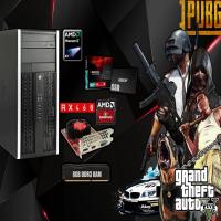 PUBG & GTA5 AMD Athlon II X4 610e 2.4GHz 8GB 2GB AMD RX460 Oyun Bilgisayarı