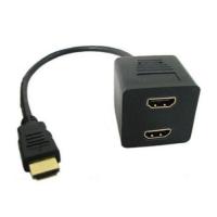 Qport Q-HF2X 2 Port Hdmi Çoklayıcı Adaptör