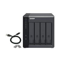 QNAP TR-004 4 YUVA DAS DEPOLAMA CİHAZI (USB BAĞLANTI)