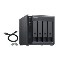 QNAP TR-004 4 YUVA DAS DEPOLAMA CİHAZI (USB BAĞLANTI)