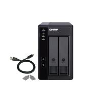 QNAP TR-002 2 YUVA DAS DEPOLAMA CİHAZI(USB BAĞLANTI)